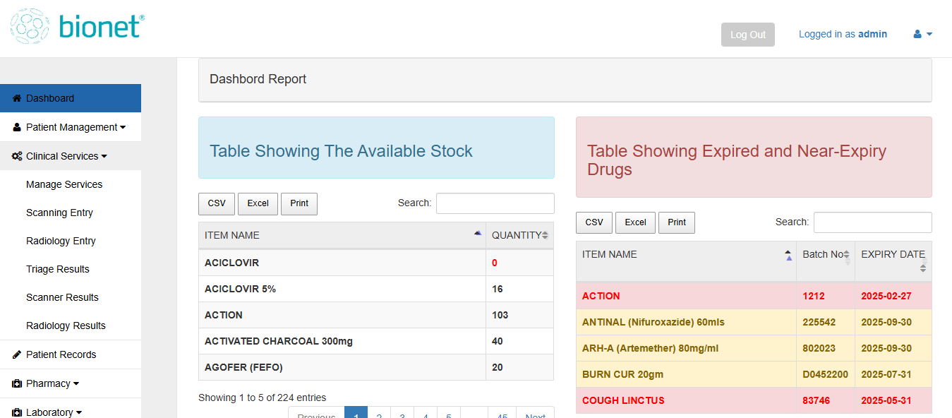 Comprehensive Hospital Management Software