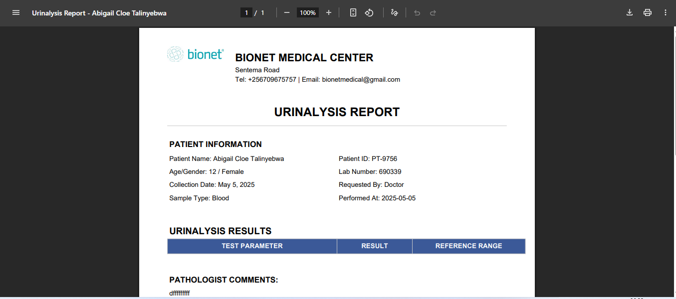 Comprehensive Hospital Management Software