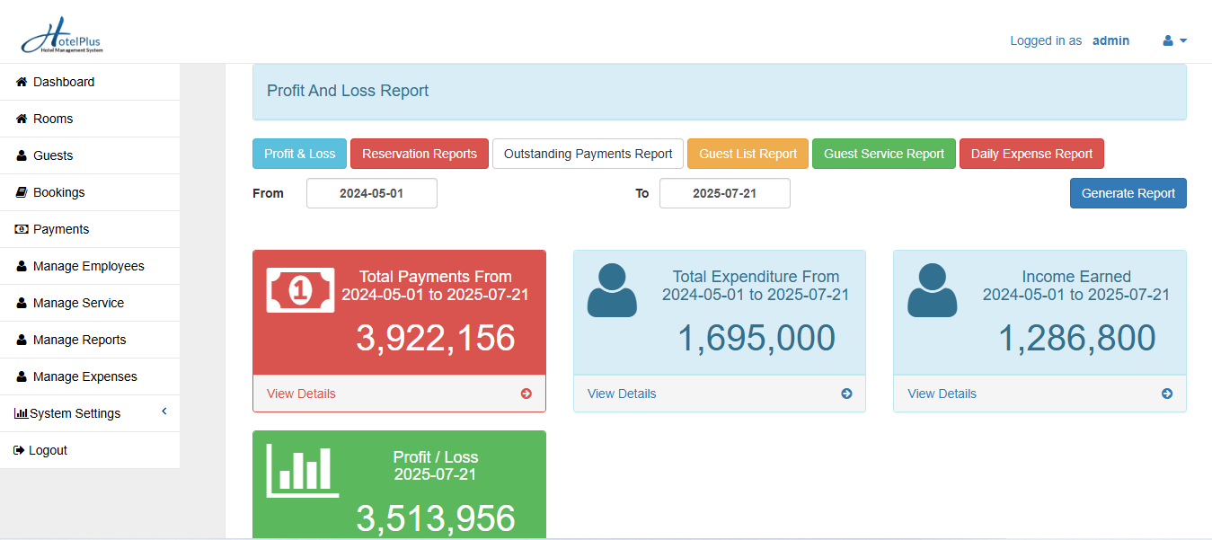 All-in-One Hotel & Lodge Management Software