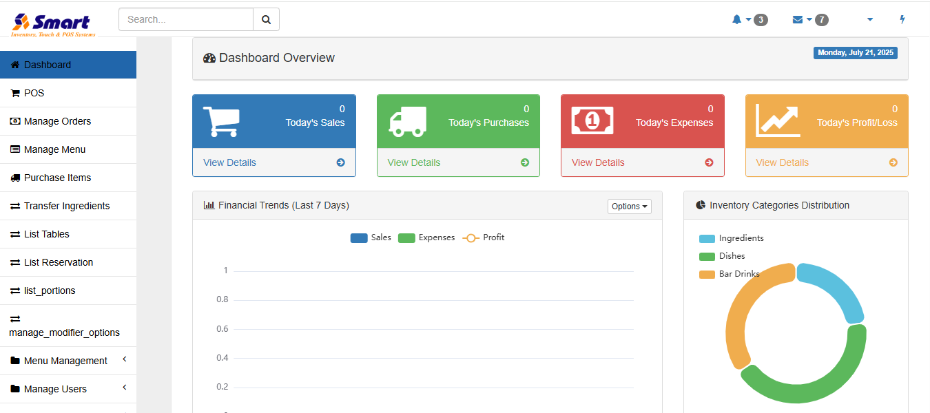 Bar & Restaurant POS Management Software